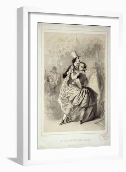 Ball in Paris-Charles Vernier-Framed Giclee Print