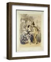 Ball in Paris-Charles Vernier-Framed Giclee Print