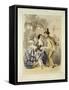 Ball in Paris-Charles Vernier-Framed Stretched Canvas