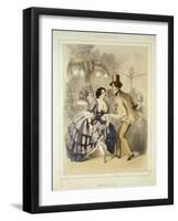 Ball in Paris-Charles Vernier-Framed Giclee Print