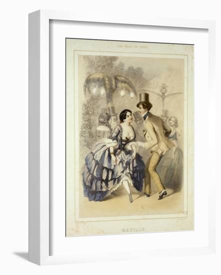 Ball in Paris-Charles Vernier-Framed Giclee Print