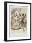 Ball in Paris-Teck-Framed Giclee Print