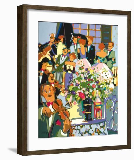 Ball Night-Claudette Castonguay-Framed Art Print