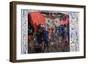 Ball of the Burning Men, 1393-null-Framed Giclee Print