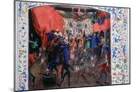 Ball of the Burning Men, 1393-null-Mounted Giclee Print