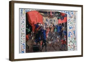 Ball of the Burning Men, 1393-null-Framed Giclee Print