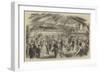 Ball on Board HMS Royal Alfred, the Flagship of Admiral Sir R Mundy, at Barbadoes-null-Framed Giclee Print