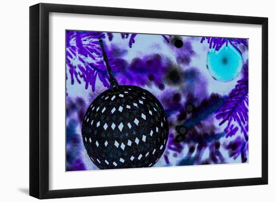 Ball Ornament, from the Series, the Christmas Tree, 2015-Joy Lions-Framed Giclee Print