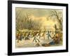 Ball Play on the Ice, 1853-Seth Eastman-Framed Giclee Print