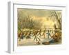 Ball Play on the Ice, 1853-Seth Eastman-Framed Premium Giclee Print