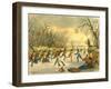 Ball Play on the Ice, 1853-Seth Eastman-Framed Giclee Print