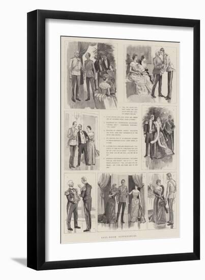 Ball-Room Differences-null-Framed Giclee Print