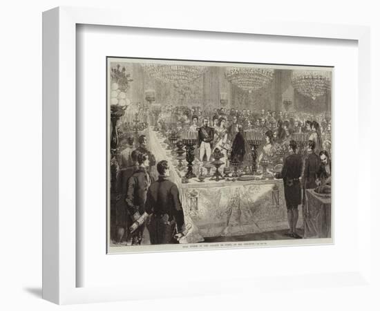 Ball Supper in the Galerie De Diane, at the Tuileries-Jules Pelcoq-Framed Giclee Print