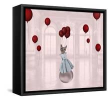 Ball with Balloons-Daniela Nocito-Framed Stretched Canvas