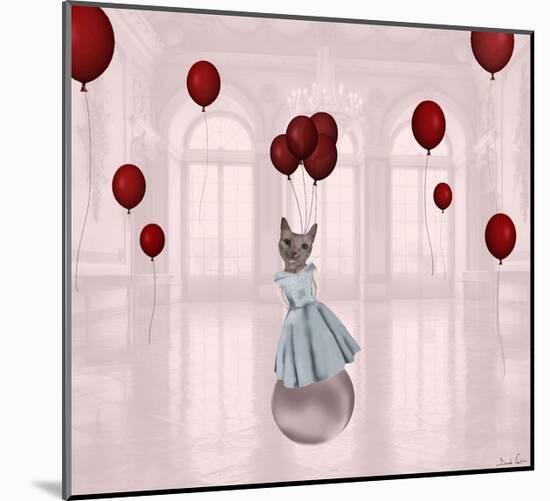 Ball with Balloons-Daniela Nocito-Mounted Art Print