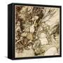 Ballad, Cockerslee-Arthur Rackham-Framed Stretched Canvas