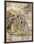 Ballad, Erlinton-Arthur Rackham-Framed Art Print