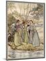 Ballad, Erlinton-Arthur Rackham-Mounted Art Print