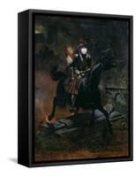 Ballad of Leonore, 1839-Emile Jean Horace Vernet-Framed Stretched Canvas