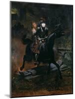 Ballad of Leonore, 1839-Emile Jean Horace Vernet-Mounted Premium Giclee Print
