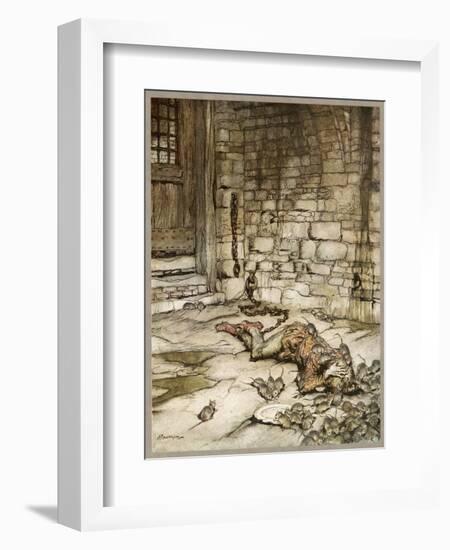 Ballad, Young Bekie 2-Arthur Rackham-Framed Art Print