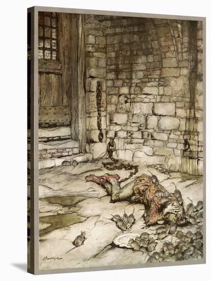 Ballad, Young Bekie 2-Arthur Rackham-Stretched Canvas