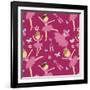 Ballerina 03-Asmaa’ Murad-Framed Giclee Print