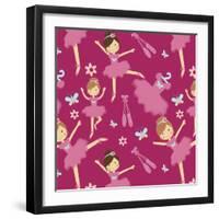 Ballerina 03-Asmaa’ Murad-Framed Giclee Print