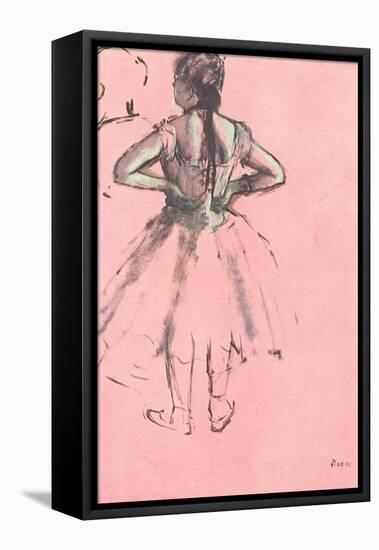 Ballerina, 1876-Edgar Degas-Framed Stretched Canvas