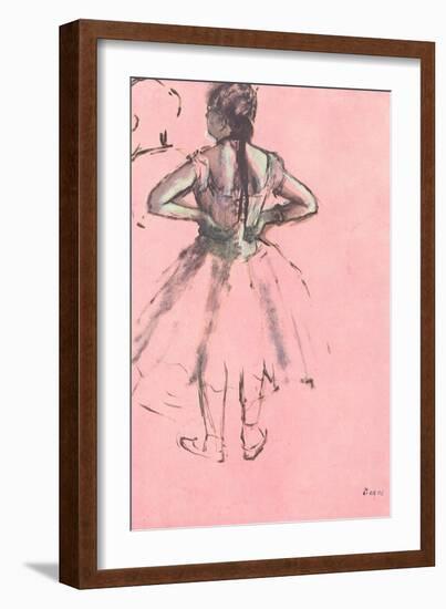 Ballerina, 1876-Edgar Degas-Framed Giclee Print