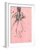 Ballerina, 1876-Edgar Degas-Framed Giclee Print