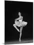 Ballerina Alicia Alonso in Pirouette Position-Gjon Mili-Mounted Premium Photographic Print