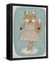 Ballerina Animal I-Chariklia Zarris-Framed Stretched Canvas