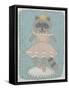 Ballerina Animal III-Chariklia Zarris-Framed Stretched Canvas