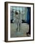 Ballerina at the Photographer's, c. 1877-78-Edgar Degas-Framed Giclee Print