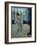 Ballerina at the Photographer's, c. 1877-78-Edgar Degas-Framed Giclee Print