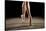 Ballerina Balancing En Pointe-null-Stretched Canvas