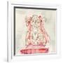 Ballerina Bear-Natalie Timbrook-Framed Premium Giclee Print
