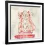 Ballerina Bear-Natalie Timbrook-Framed Premium Giclee Print