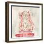 Ballerina Bear-Natalie Timbrook-Framed Art Print