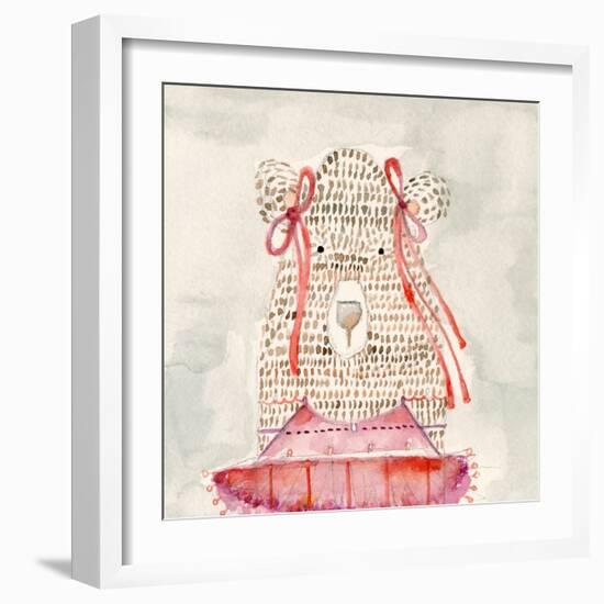 Ballerina Bear-Natalie Timbrook-Framed Art Print