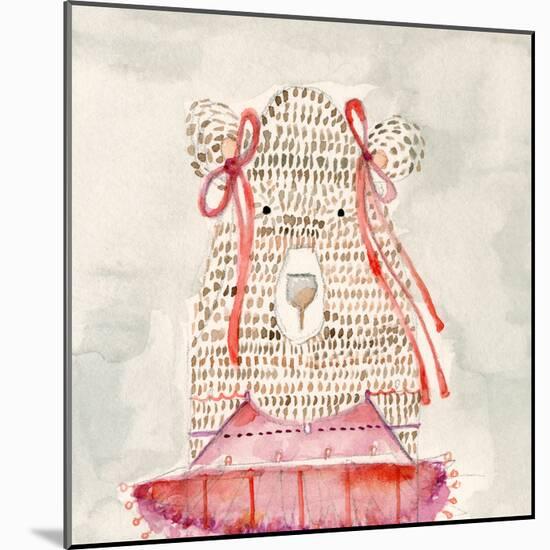 Ballerina Bear-Natalie Timbrook-Mounted Art Print