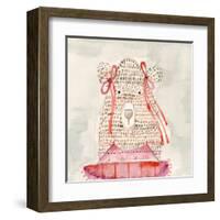 Ballerina Bear-Natalie Timbrook-Framed Art Print