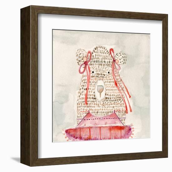 Ballerina Bear-Natalie Timbrook-Framed Art Print