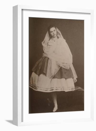 Ballerina Catherine Gavrilovna Chislova, Ca 1865-null-Framed Giclee Print