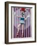 Ballerina Clown, Venice, Los Angeles, California, USA-Walter Bibikow-Framed Photographic Print