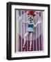 Ballerina Clown, Venice, Los Angeles, California, USA-Walter Bibikow-Framed Photographic Print