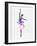 Ballerina Dancing Watercolor 2-Irina March-Framed Premium Giclee Print