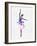 Ballerina Dancing Watercolor 2-Irina March-Framed Art Print