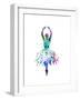 Ballerina Dancing Watercolor 4-Irina March-Framed Art Print